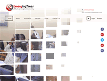 Tablet Screenshot of emtrees.com
